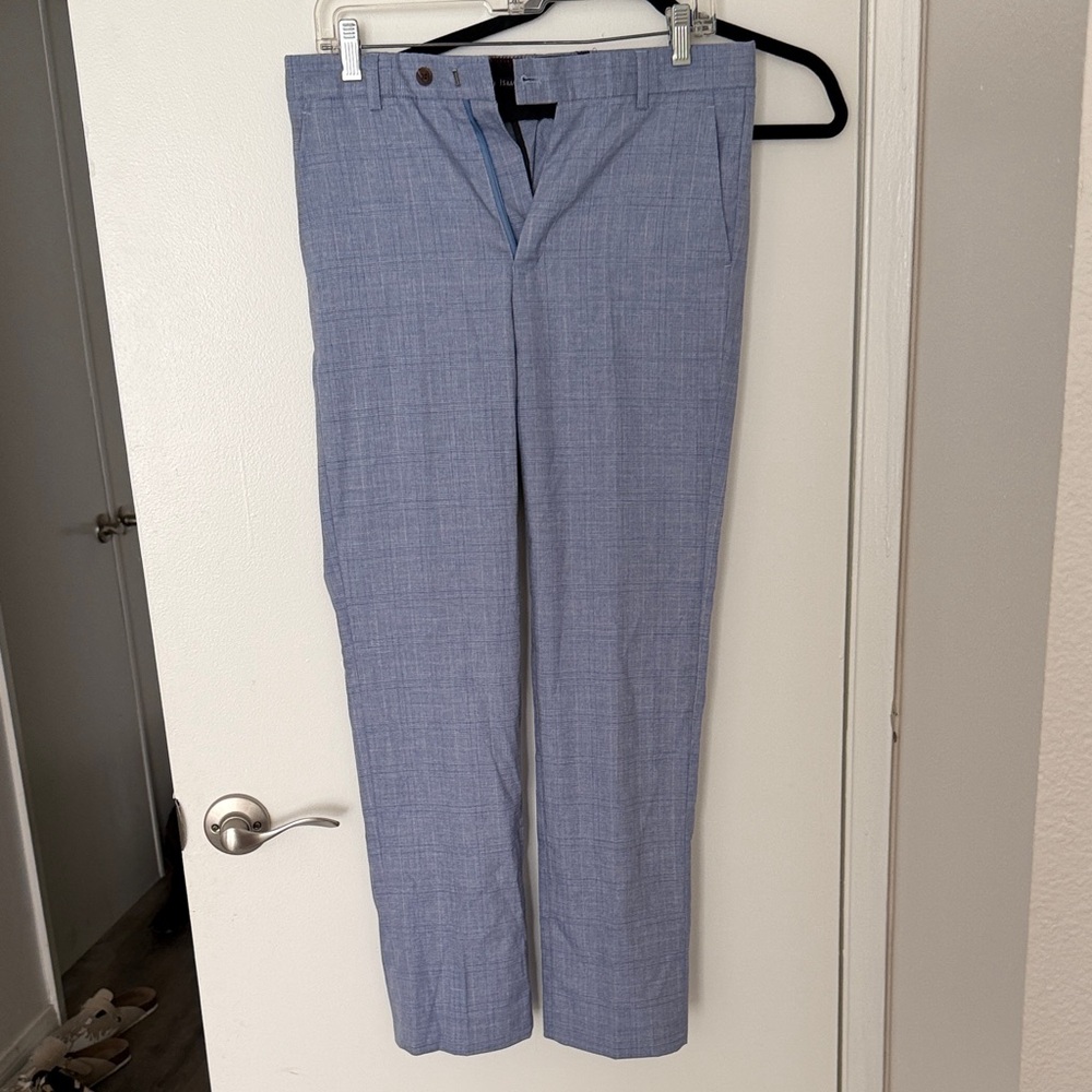 Girls Isaac Mizrahi Light Blue Dress Pants